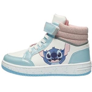 Disney Sapatos para Menina, Lindas Sapatilhas para Menina, Sapatos Lilo e Stitch, Branco, 32 UE Disney Sapatos para Menina, Lindas Sapatilhas para Menina, Sapatos Lilo e Stitch, Branco, 32 UE