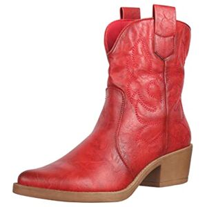 Elara Botins Femininos Botas de Cowboy Chunkyrayan, 37 EU Elara Botins Femininos Botas de Cowboy Chunkyrayan, 37 EU