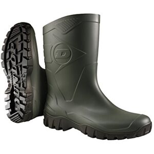 Dunlop DUK680211 Botas de borracha para homem, verde, 41 UE Dunlop DUK680211 Botas de borracha para homem, verde, 41 UE