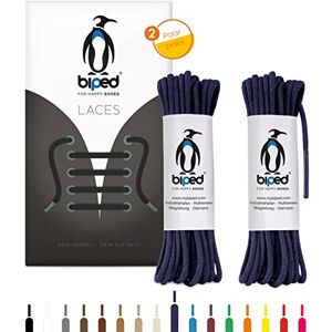 biped LACES 2 pares de cordões redondos de algodão de ø 2 mm de espessura cordões redondos premium para sapatos e botas de couro resistentes ao rasgo e laváveis fabricados na UE z2900 biped LACES 2 pares de cordões redondos de algodão de ø 2 mm de espessura cordões redondos premium para sapatos e botas de couro resistentes ao rasgo e laváveis fabricados na UE z2900
