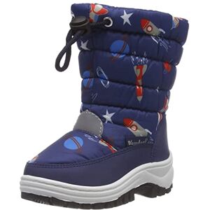 Playshoes Botas de inverno unissexo para crianças, azul espaço, 20/21 UE Playshoes Botas de inverno unissexo para crianças, azul espaço, 20/21 UE