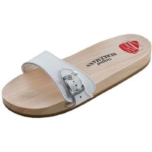 Berkemann Sandale original 00100-900 Tamancos unissexo, Branco Berkemann Sandale original 00100-900 Tamancos unissexo, Branco