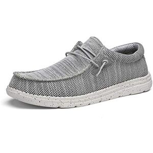 Bruno Marc Mocassim para Homem Plano Mocassim sem Cordões Sapatos Clássicos Casuais de Conforto Suave BLS211M-E, cinzento, 41,5 UE Bruno Marc Mocassim para Homem Plano Mocassim sem Cordões Sapatos Clássicos Casuais de Conforto Suave BLS211M-E, cinzento, 41,5 UE