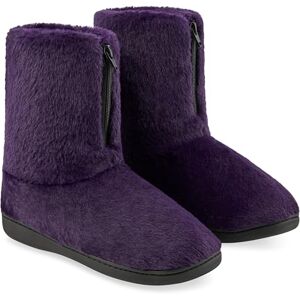 CityComfort Chinelos Botas para Mulher Casa, Antiderrapantes, Presentes para Mulheres Natal, Chinelos de Casa para Mulher Tamanhos 36 a 41, Roxo, 36 EU CityComfort Chinelos Botas para Mulher Casa, Antiderrapantes, Presentes para Mulheres Natal, Chinelos de Casa para Mulher Tamanhos 36 a 41, Roxo, 36 EU