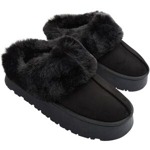 CityComfort , Pantufas para Andar em Casa para Mulher e Adolescente com Sola Antiderrapante, Preto, 38 UE CityComfort , Pantufas para Andar em Casa para Mulher e Adolescente com Sola Antiderrapante, Preto, 38 UE