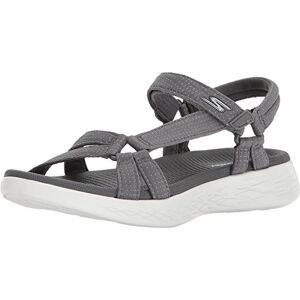 Skechers On-the-go 600 Brilliancy, Sandálias atléticas para mulher, harcoal, 37 UE Skechers On-the-go 600 Brilliancy, Sandálias atléticas para mulher, harcoal, 37 UE