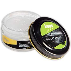 Kaps Creme gel para couro envernizado liso e pele delicada, sapatos, botas, sacos, limpo e neutro, 50 ml, Neutro, 50 ml Kaps Creme gel para couro envernizado liso e pele delicada, sapatos, botas, sacos, limpo e neutro, 50 ml, Neutro, 50 ml