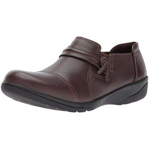 Clarks 26128931 Mocassim mulher, Pele envelhecida castanho escuro, 38 UE Clarks 26128931 Mocassim mulher, Pele envelhecida castanho escuro, 38 UE