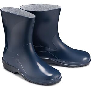 ESTRO Botas de chuva mulher botas de água botins de água mulher sapatos de chuva (38 EU, azul escuro) ESTRO Botas de chuva mulher botas de água botins de água mulher sapatos de chuva (38 EU, azul escuro)