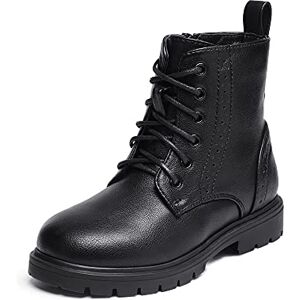 DREAM PAIRS KIDS Botas de Neve de Inverno para Crianças Meninas e Meninos Moda com Zíper Sola Antiderrapante KBO211, Preto Pu DREAM PAIRS KIDS Botas de Neve de Inverno para Crianças Meninas e Meninos Moda com Zíper Sola Antiderrapante KBO211, Preto Pu