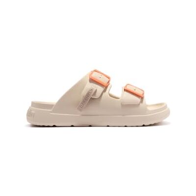 D.Franklin Sandálias para mulher moda casual chinelos confortáveis para o verão modelo vibe foam calçado confortável e versátil D.Franklin Sandálias para mulher moda casual chinelos confortáveis para o verão modelo vibe foam calçado confortável e versátil
