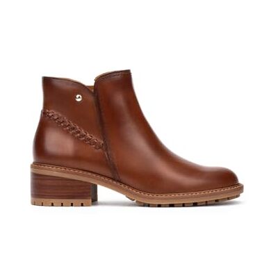 Pikolinos Medina Botas de salto para mulher em couro, fecho com fecho de correr, salto médio, tamanho UE 35-42 Pikolinos Medina Botas de salto para mulher em couro, fecho com fecho de correr, salto médio, tamanho UE 35-42