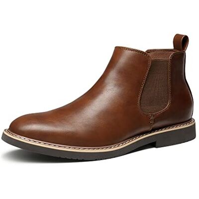 Bruno Marc Botas Chelsea masculinas Botas Botins Botas Bruno Marc Botas Chelsea masculinas Botas Botins Botas