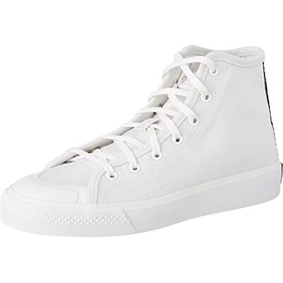 Adidas Nizza J Sapatilhas desportivas unissexo para crianças, Ftwr branco Ftwr branco núcleo preto Adidas Nizza J Sapatilhas desportivas unissexo para crianças, Ftwr branco Ftwr branco núcleo preto