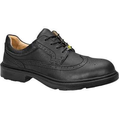 ELTEN OFFICER ESD S2 Sapatos de segurança para mulher e homem, leve, biqueira de aço, material superior: pele, forro interior: forro de pele, tamanho 41 ELTEN OFFICER ESD S2 Sapatos de segurança para mulher e homem, leve, biqueira de aço, material superior: pele, forro interior: forro de pele, tamanho 41