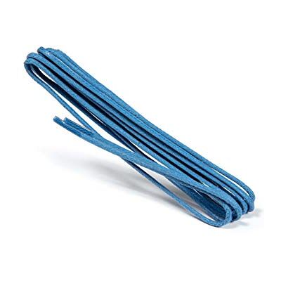 Kaps Cordões finos redondos fechados, cordões redondos de qualidade de 2 mm 100 % algodão para calçado casual e moderno, cores elegantes, fabricados na Europa, 1 par Kaps Cordões finos redondos fechados, cordões redondos de qualidade de 2 mm 100 % algodão para calçado casual e moderno, cores elegantes, fabricados na Europa, 1 par