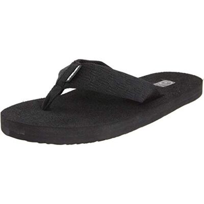 Teva Mush II Sandálias para homem, Brick Black, 44,5 UE Teva Mush II Sandálias para homem, Brick Black, 44,5 UE