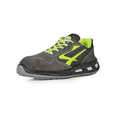 U Power U-Power Red Lion® , Leather Sapatos de segurança, sapatilhas desportivas leves anti-perfurações unissexo, sola bast, inserção Infinergy, com biqueira de alumínio, 45 U Power U-Power Red Lion® , Leather Sapatos de segurança, sapatilhas desportivas leves anti-perfurações unissexo, sola bast, inserção Infinergy, com biqueira de alumínio, 45