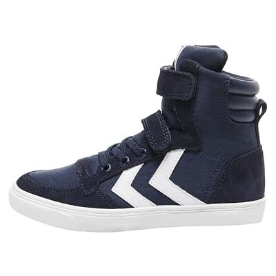 hummel Slimmer Stadil High Jr, sapatilhas unissexo de cano alto para crianças hummel Slimmer Stadil High Jr, sapatilhas unissexo de cano alto para crianças