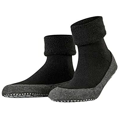 FALKE Mulher Cosyshoe meias pantufas antiderrapante nubs impresso em sola de feltro aderência melhorada grosso interior de felpa respirável regulação do clima antiodores lã 1 par FALKE Mulher Cosyshoe meias pantufas antiderrapante nubs impresso em sola de feltro aderência melhorada grosso interior de felpa respirável regulação do clima antiodores lã 1 par