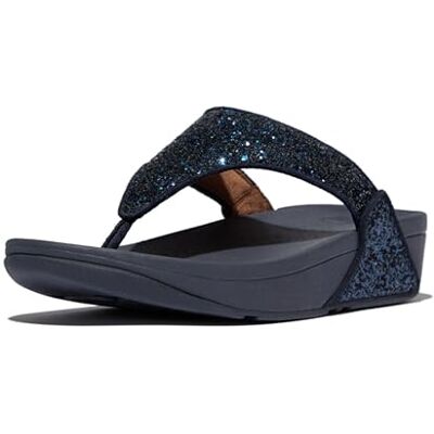 Fitflop Lulu Glitter Toe-Thongs, Sandalias con Punta Abierta para Mujer Fitflop Lulu Glitter Toe-Thongs, Sandalias con Punta Abierta para Mujer