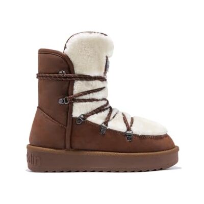 D.Franklin Botas de inverno para mulher Moda casual Modelo nórdico trk Calçado confortável e versátil D.Franklin Botas de inverno para mulher Moda casual Modelo nórdico trk Calçado confortável e versátil