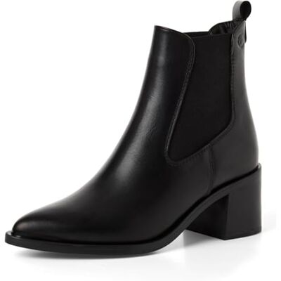 Tamaris Damen Chelsea , botas estilo mulher Pull-on TOUCH-IT Plantilla de tacón de bloque de 6 cm Tamaris Damen Chelsea , botas estilo mulher Pull-on TOUCH-IT Plantilla de tacón de bloque de 6 cm
