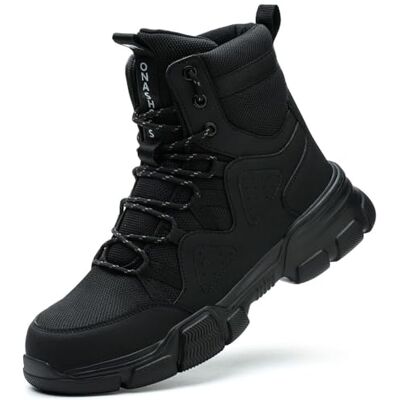 Rona Shoes Botas de segurança botas de trabalho sapatos de segurança calçado de segurança sapatilhas de segurança sapatos de trabalho confortáveis ultraleves respiráveis homem mulher Rona Shoes Botas de segurança botas de trabalho sapatos de segurança calçado de segurança sapatilhas de segurança sapatos de trabalho confortáveis ultraleves respiráveis homem mulher