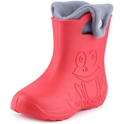 Ladeheid Botas de água para crianças em EVA unissexo botas de chuva revestidas sapatos infantis calçado de inverno impermeável Rainboots Forro cálido. Impermeables. Ligeras y flexibles. Para lluvia, nieve y días fríos Ladeheid Botas de água para crianças em EVA unissexo botas de chuva revestidas sapatos infantis calçado de inverno impermeável Rainboots Forro cálido. Impermeables. Ligeras y flexibles. Para lluvia, nieve y días fríos