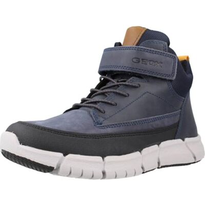Geox J Flexyper Boy Bota de tornozelo para crianças Geox J Flexyper Boy Bota de tornozelo para crianças