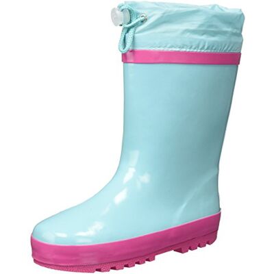 Playshoes Botas de Goma Forradas, Botas de lluvia Unisex niños Playshoes Botas de Goma Forradas, Botas de lluvia Unisex niños
