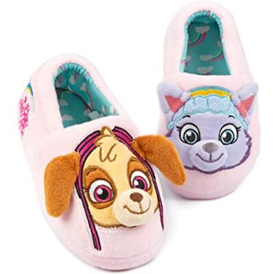 Paw Patrol Slippers Kids Toddlers Girls Toddlers Animated Rescue Pups 3D Ears Everest Skye Pink Slip On House Shoes Paw Patrol Slippers Kids Toddlers Girls Toddlers Animated Rescue Pups 3D Ears Everest Skye Pink Slip On House Shoes