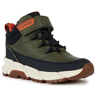 Geox J Flexyper Plus Boy Bota de tornozelo para crianças Geox J Flexyper Plus Boy Bota de tornozelo para crianças