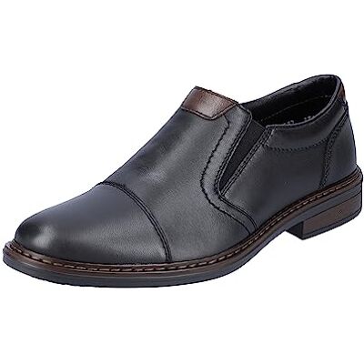 Rieker Colorado Mens Slip On Shoes, Preto Schwarz Kastanie Schwarz 00, 43 UE Rieker Colorado Mens Slip On Shoes, Preto Schwarz Kastanie Schwarz 00, 43 UE