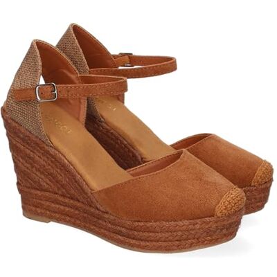 shoes&blues.es Sandália de berço de juta para mulher, confortável e elegante, design moderno e fecho de fivela ajustável ao tornozelo, ideais para primavera e verão. shoes&blues.es Sandália de berço de juta para mulher, confortável e elegante, design moderno e fecho de fivela ajustável ao tornozelo, ideais para primavera e verão.
