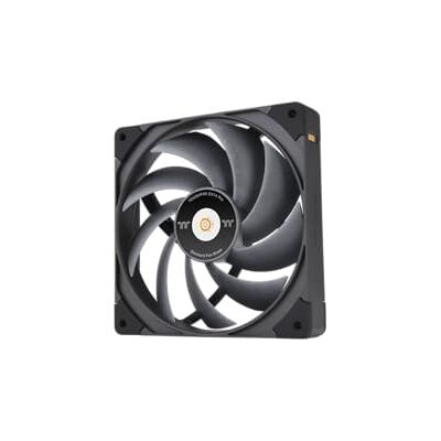 Thermaltake TOUGHFAN EX14 Pro (pacote de 3), ventilador de alta pressão estática para PC, MagForce 2.0 com 3 pás intercambiáveis e 3 pás reversas, pás de LCP e PWM de até 2000 RPM, preto Thermaltake TOUGHFAN EX14 Pro (pacote de 3), ventilador de alta pressão estática para PC, MagForce 2.0 com 3 pás intercambiáveis e 3 pás reversas, pás de LCP e PWM de até 2000 RPM, preto
