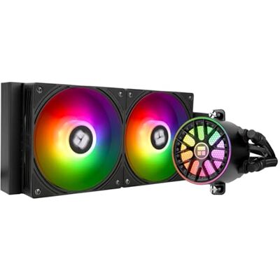 Thermalright AQUA ELITE 240 V6 ARGB preto refrigerador líquido, refrigeração Aio 240 mm, ventiladores duplos PWM ARGB, para AMD AM4/AM5, Intel LGA1851/1700/115x/1200 (preto) Thermalright AQUA ELITE 240 V6 ARGB preto refrigerador líquido, refrigeração Aio 240 mm, ventiladores duplos PWM ARGB, para AMD AM4/AM5, Intel LGA1851/1700/115x/1200 (preto)