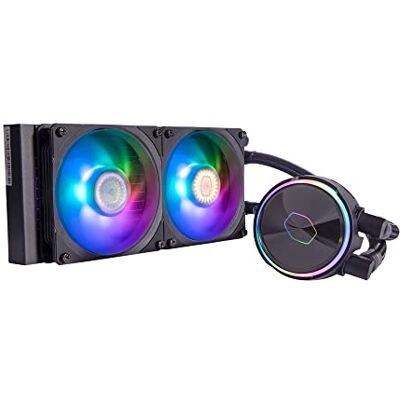Cooler Master Sistemas de refrigeração líquida para computador, preto, 240 mm Cooler Master Sistemas de refrigeração líquida para computador, preto, 240 mm
