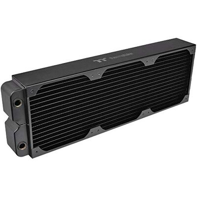 Thermaltake Pacific CL360 Radiador de cobre de alto desempenho, 360 mm, cor preta Thermaltake Pacific CL360 Radiador de cobre de alto desempenho, 360 mm, cor preta