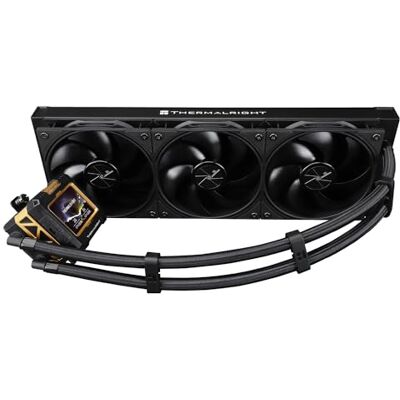 Thermalright FW 360 Preto CPU refrigeração a água com 3 ventiladores PWM, ecrã LCD IPS 320 x 240, refrigeração AIO 360, refrigerador líquido para CPU AMD/Intel PC Aio: AM4/AM5/LGA1700/1851 Thermalright FW 360 Preto CPU refrigeração a água com 3 ventiladores PWM, ecrã LCD IPS 320 x 240, refrigeração AIO 360, refrigerador líquido para CPU AMD/Intel PC Aio: AM4/AM5/LGA1700/1851