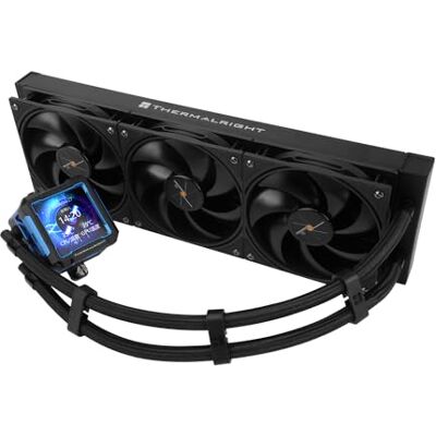 Thermalright TR FW PRO 360 Black refrigerador de água para CPU com ventilador PWM, 2000 rpm, ecrã magnético de 2,73 polegadas, ecrã LCD IPS com resolução de 320 x 320, para AM5/Intel 1851/1700 Thermalright TR FW PRO 360 Black refrigerador de água para CPU com ventilador PWM, 2000 rpm, ecrã magnético de 2,73 polegadas, ecrã LCD IPS com resolução de 320 x 320, para AM5/Intel 1851/1700
