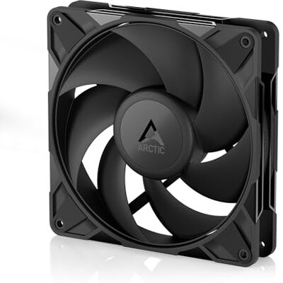 Arctic P14 Pro Potente Ventilador de Caja PC Premium, Case Fan PWM de 140 mm, 400–2500 rpm, 0 rpm <5% PWM, Rodamiento fluidodinámico, 4 Pines Negro Arctic P14 Pro Potente Ventilador de Caja PC Premium, Case Fan PWM de 140 mm, 400–2500 rpm, 0 rpm <5% PWM, Rodamiento fluidodinámico, 4 Pines Negro