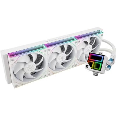 Thermalright Frozen Infinity 360 WHITE Refrigerador de água para CPU 360 Aio, ventilador triplo TL-M12W PWM, para AMD/AM4/AM5, Intel LGA1851/1700/1150/1151 Thermalright Frozen Infinity 360 WHITE Refrigerador de água para CPU 360 Aio, ventilador triplo TL-M12W PWM, para AMD/AM4/AM5, Intel LGA1851/1700/1150/1151