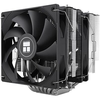 Thermalright PS120SE CPU Air Cooler, 7 tubos de calor CPU Cooler, Ventilador duplo de 120mm TL-C12B V2 PWM, AGHP 4.0 Technilogy, Rolamento S-FDB, Para AMD AM4 AM5/Intel 1700/1150/1151/1200 Thermalright PS120SE CPU Air Cooler, 7 tubos de calor CPU Cooler, Ventilador duplo de 120mm TL-C12B V2 PWM, AGHP 4.0 Technilogy, Rolamento S-FDB, Para AMD AM4 AM5/Intel 1700/1150/1151/1200