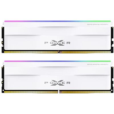 Silicon Power SP Power Silicon DDR5 RGB 32 GB (2 x 16 GB), Zenith 6000 MHz (PC5-48000) 288-pin CL30 1,35 V UDIMM RAM Desktop Memory Module SP032GXLWU60AFDH White Silicon Power SP Power Silicon DDR5 RGB 32 GB (2 x 16 GB), Zenith 6000 MHz (PC5-48000) 288-pin CL30 1,35 V UDIMM RAM Desktop Memory Module SP032GXLWU60AFDH White