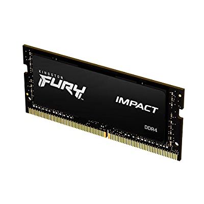 Kingston FURY Impact 32GB 3200MHz DDR4 CL20 Módulo único de memória portátil KF432S20IB/32 Kingston FURY Impact 32GB 3200MHz DDR4 CL20 Módulo único de memória portátil KF432S20IB/32