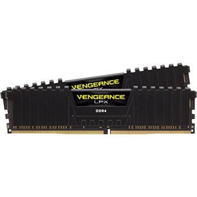 Corsair Tira de memória, Preto, 2 x 16 GB Corsair Tira de memória, Preto, 2 x 16 GB