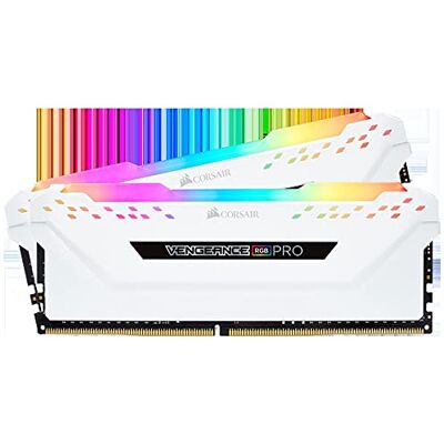 Corsair Módulo de memória de 16 GB com 3200 MHz, branco, 2 x 8 GB Corsair Módulo de memória de 16 GB com 3200 MHz, branco, 2 x 8 GB