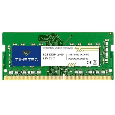 Timetec Premium 8GB DDR4 2400MHz (DDR4-2400) PC4-19200 (PC4-2400T) No ECC Sem buffer 1.2V CL17 1Rx8 Single Rank 260 Pin SODIMM Atualização de Módulo de Memória RAM para Laptop Notebook PC Computador Timetec Premium 8GB DDR4 2400MHz (DDR4-2400) PC4-19200 (PC4-2400T) No ECC Sem buffer 1.2V CL17 1Rx8 Single Rank 260 Pin SODIMM Atualização de Módulo de Memória RAM para Laptop Notebook PC Computador
