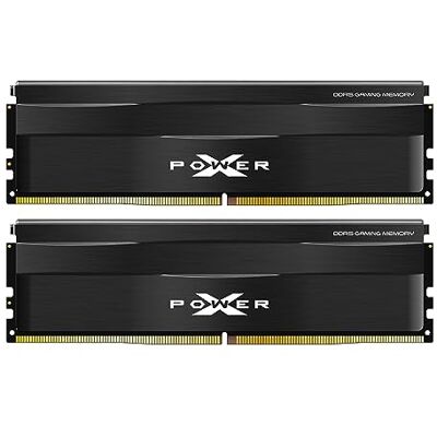 Silicon Power SP Power DDR5 32 GB (2 x 16 GB), Zenith 6000 MHz (PC5-48000) 288-pin CL30 1,35 V UDIMM RAM Desktop Memory Module SP032GXLWU60AFDE Black Silicon Power SP Power DDR5 32 GB (2 x 16 GB), Zenith 6000 MHz (PC5-48000) 288-pin CL30 1,35 V UDIMM RAM Desktop Memory Module SP032GXLWU60AFDE Black